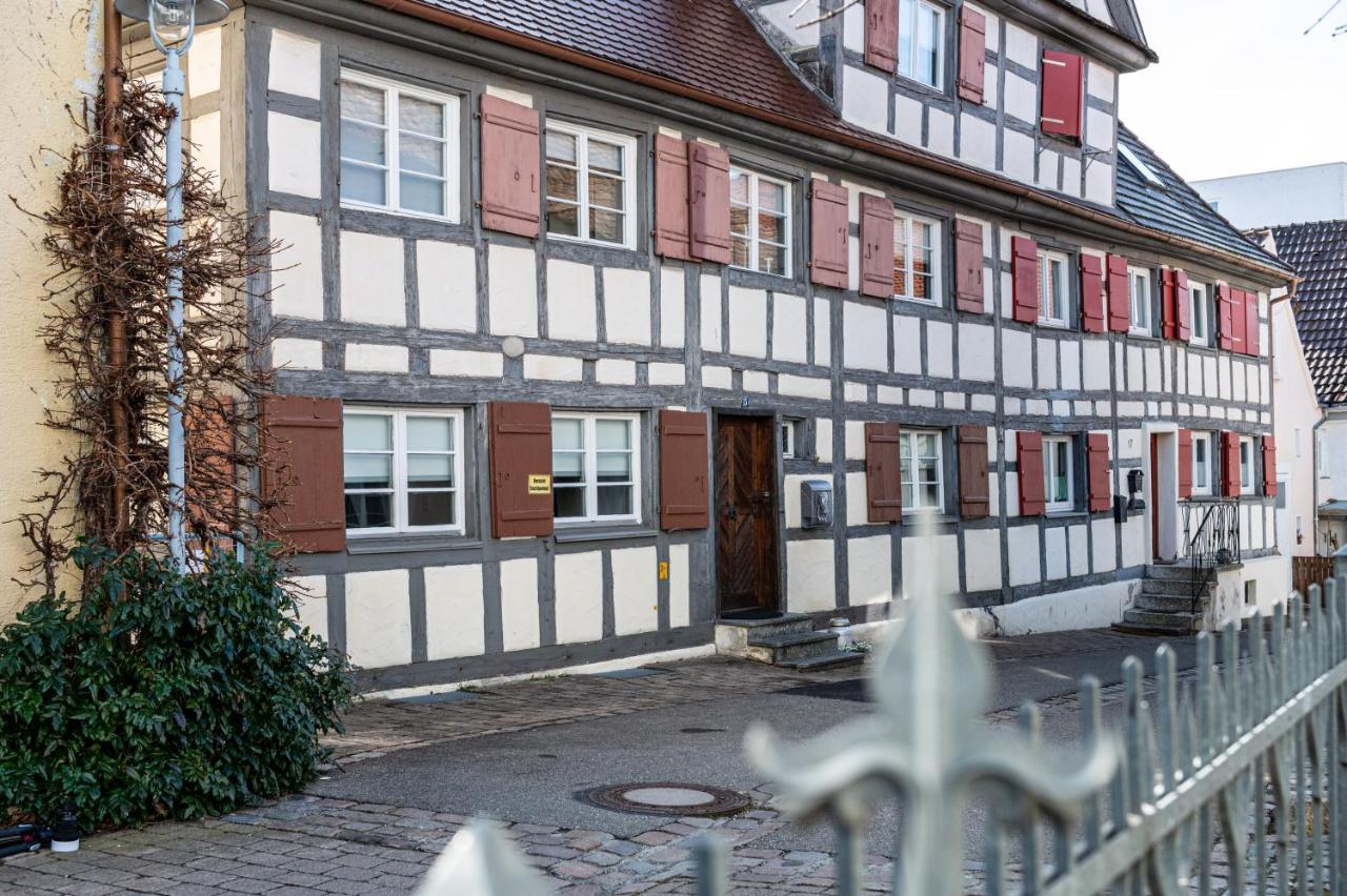 FEWO Im alten Fachwerkhaus Bad Buchau Exterior foto